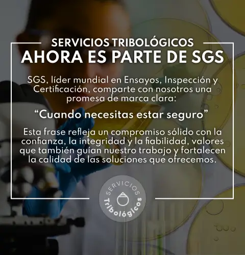 Tribologico es parte de SGS